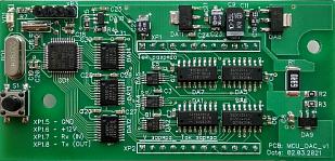 Analog signals generator module